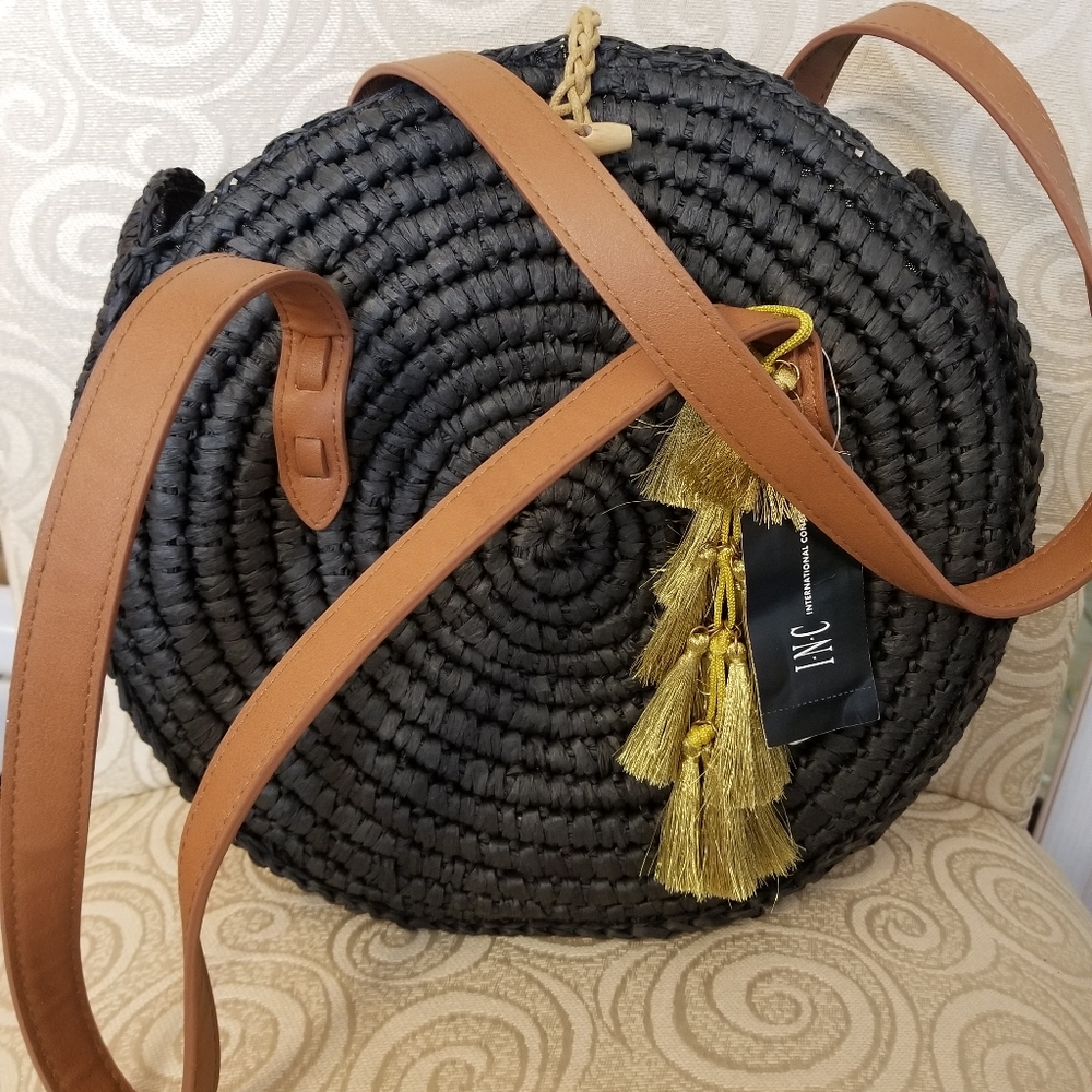 INC International Concepts Casual Woven bag